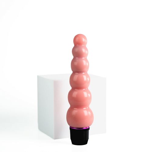 Żelowy wibrator analny z płynną regulacją wibracji 18 cm - 74125550