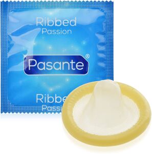 Pasante ribbed – prezerwatywa zwiększająca przyjemność 1 szt – pss 1080ra
