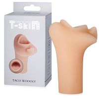 Sztuczna pochwa usta masturbator oralny męski 14 cm - 74658405 - 5