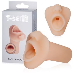 Sztuczna pochwa usta masturbator oralny męski 14 cm - 74658405