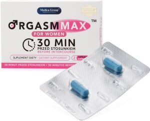 Orgasm max for women - tabletki na libido - 2 kapsułki - 75904889