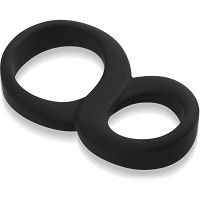 Bardzo duży podwójny pierścień na penisa i jądra ring erekcyjny - 55631769 - 2
