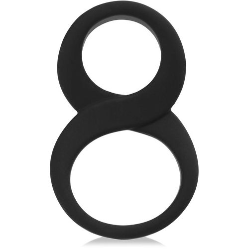 Bardzo duży podwójny pierścień na penisa i jądra ring erekcyjny - 55631769