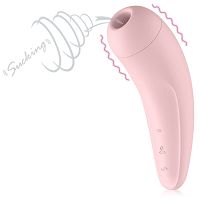 Satisfyer curvy 2+ - ssąco-wibrujący masażer łechtaczki sterowany aplikacją - 73388995 - 3