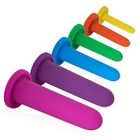 Zestaw 6 kolorowych dilatorów dla kobiet do treningu Kegla - 79333084 - 2