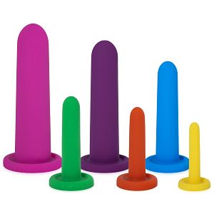 Zestaw 6 kolorowych dilatorów dla kobiet do treningu Kegla - 79333084