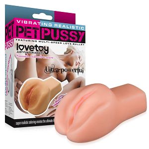 Realistyczny masturbator dla mężczyzn sztuczna pochwa z wibracjami - 72459826