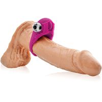 Solidny, wibrujący pierścień erekcyjny - totalny masaż łechtaczki - 73094613 - 3