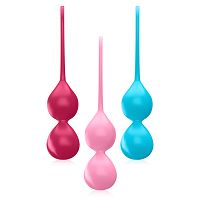 Satisfyer podwójne kulki gejszy do treningu mięśni kegla - 70912734 - 3