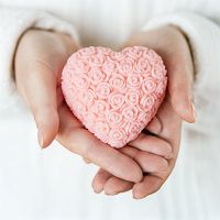 LaQ naturalne mydło glicerynowe serce na walentynki 40g - 70204229 - 4