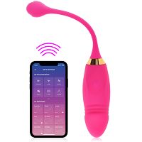 Mocne jajko stymulujące sterowane aplikacją - 9 wbudowanych funkcji - 74212637 - 7