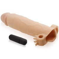 Realistyczna nakładka powiększająca i pogrubiająca penisa 77530095 - 3