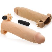 Realistyczna nakładka powiększająca i pogrubiająca penisa 77530095 - 6