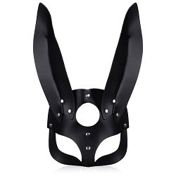Seksowna maska królika strój BDSM - 72522257