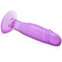 Żelowe dildo analno-pochwowe korek do anusa – 75335502 - 2