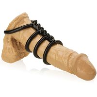 Pierścień w postaci 4 ringów poczwórna rozkosz - 74853983 - 3