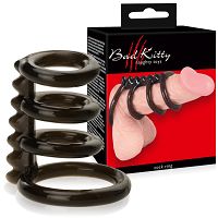 Pierścień w postaci 4 ringów poczwórna rozkosz - 74853983 - 2