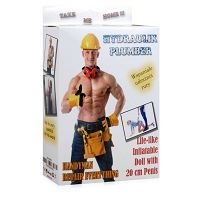 Dmuchana lalka miłości Hydraulik penis 20 cm - 74303475 - 2