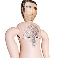 Dmuchana lalka miłości Hydraulik penis 20 cm - 74303475 - 4