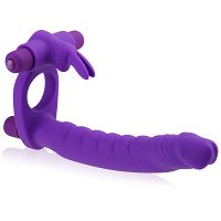 Wibrator analny z pierścieniem – podwójna penetracja – 84923024 - 2