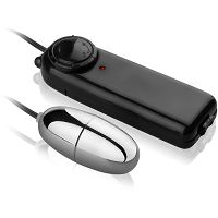 Wibrujące srebrne jajko 