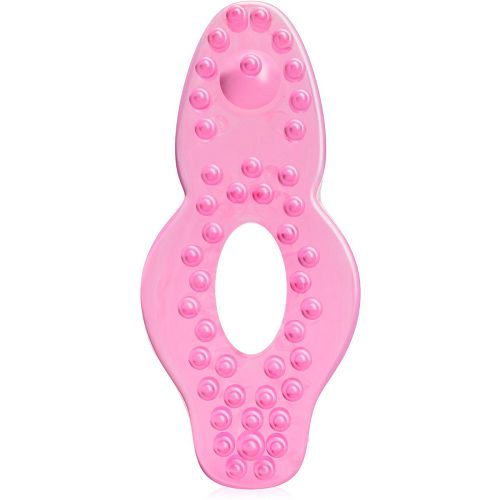 Elastyczny pierścień erekcyjny żelowy cock ring z kolcami stymulującymi waginę - 78288926