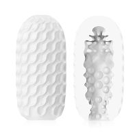 Elastyczny masturbator dla mężczyzn z guzeczkami 13 cm - 73200690 - 2