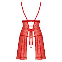 Obsessive Claussica babydoll świąteczna bielizna erotyczna - 78896848 - 5