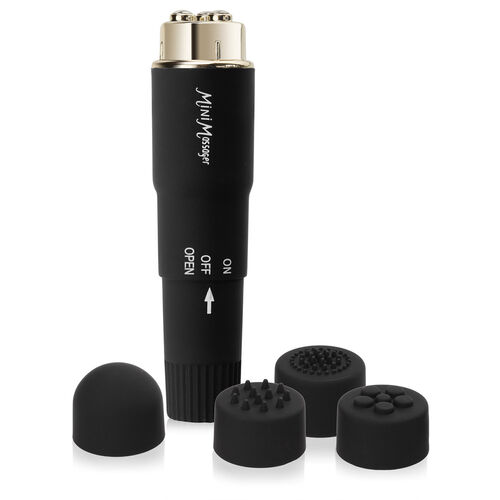 MASAŻER MIEJSC INTYMNYCH - WIBRATOR Z 4 KOŃCÓWKAMI - 54850822