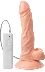 Realistyczny wibrator dildo sztuczny penis na przyssawce - 77007158