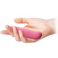 Delikatnie wygięty mini masażer g-spot - dge o016r - 4