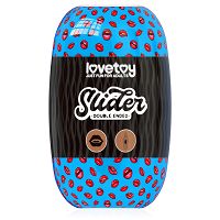 Dwustronny masturbator dla mężczyzn brązowa pochwa i usta - 73146932 - 2