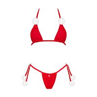 Obsessive Bobble Girl świąteczny komplet bielizny bikini - 76421194 - 3