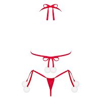 Obsessive Bobble Girl świąteczny komplet bielizny bikini - 76421194 - 5