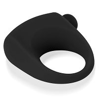 Czarny pierścień erekcyjny na penisa z wibracjami - 71923663 - 4