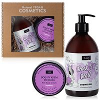 Wegański zestaw kosmetyków NIEZAPOMINAJKA żel pod prysznic + krem do ciała - 74134226 - 2