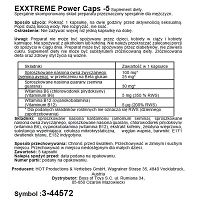 Suplement diety exxtreme power caps for men - 5 kapsułek - 72484744 - 2