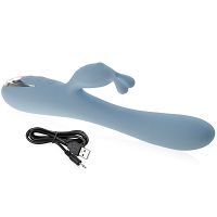 Mocny wibrator z delikatnego silikonu do intensywnych orgazmów - 10 funkcji - 78564956 - 3