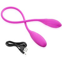 Podwójne jajko stymulujące, turbo mocny wibrator do waginy i anusa, dla niej i dla niego - 71980978 - 2