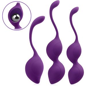 Wibrujące kulki gejszy - mocne mięśnie kegla - smukły kształt, progresywny trening cipki - 70038457