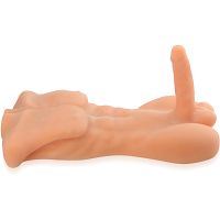 Tors z wielkim penisem i jądrami męska lalka umięśniony kochanek – 76980464 - 3