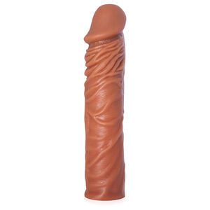 Powiększająca nakładka +4 cm przedłużka nasadka na penisa - 71940234