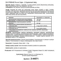 Suplement diety exxtreme power caps for men - 2 kapsułki - 77443380 - 2