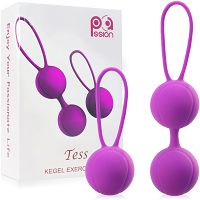 Zestaw kegla kulki gejszy 3 wibrujące kulki stymulujące mięśnie – 70546632 - 2