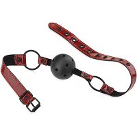 Regulowany knebel z kulką do buzi gadżet bdsm - 75418800 - 2