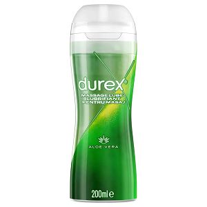 Durex massage lube aloe vera - kojący żel intymny i do masażu 200 ml - 78728365