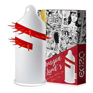 Prezerwatywa z wypustkami EGZO Dragon Lords - 70856021