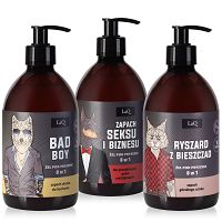 Wegański zestaw żeli pod prysznic dla mężczyzn CZYŚCIOPAK 3x500 ml - 70570079 - 6