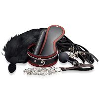 Luksusowy zestaw BDSM EROSPACE WILD PLAY C8 7 produktów - 75390158 - 2