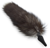 SMUKŁY SILIKONOWY KOREK ANALNY Z DŁUGĄ LISIĄ KITĄ 46cm - 64467894